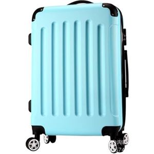 Bagage Reis Lichtgewicht Koffers Met Rollende Wielen, Handbagage Voor Zaken Trolley Koffer (Color : I, Size : 20inch)