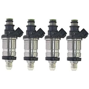 Brandstofinjector Benzine-injectiesproeiers Voor Accord Voor Civic Voor Odyssey Voor Acura Voor RL Voor TL Voor Integra 06164-P2J-000 06164-P2A-000 06164P2A000 4 Stuks Brandstofinjectoren