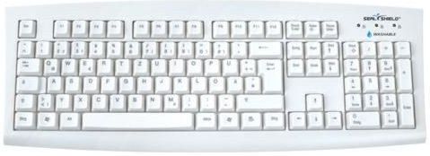 Secomp - Silver Seal Toetsenbord - Wit - Bedraad - Antimicrobieel