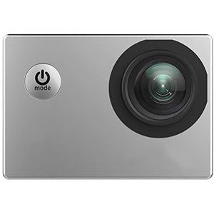 Actiecamera, WiFi 4K Action Camera 4K 30FPS Vol HD WIFI 2.0LCD Screen Diving 30M waterdichte sport DV kam(WIFI Silver)