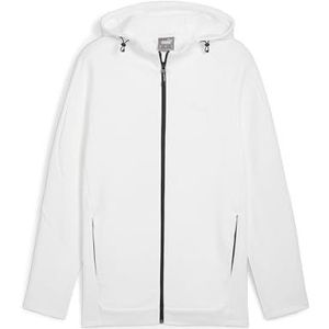 Puma EVOSTRIPE Full-Zip Hoodie Dk Wit PUMA Wit XL