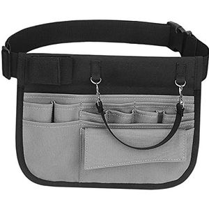 Verpleegkundigen Pouch Heuptas Verstelbare Fanny Pack Pouch Oxford Doek Paars, Grijs, 26.5x21cm, als beschrijving