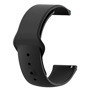 LUGEMA Smartwatch Accessory 22mm Silicone Strap Is Used Compatible With Smartwatch DT78 L9 L13 Wearable Wristwatch Strap (Color : Black, Size : 22mm)