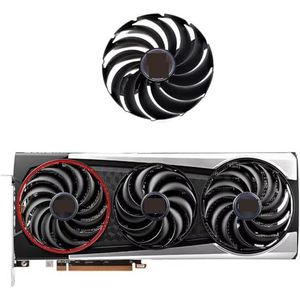 87MM 95MM FDC10U12D9-C RX6900 XT GPU-ventilator voor Sapphire voor NITRO+ AMD Radeon RX 6700 6800 6900 grafische kaartkoeling(A-Fan)