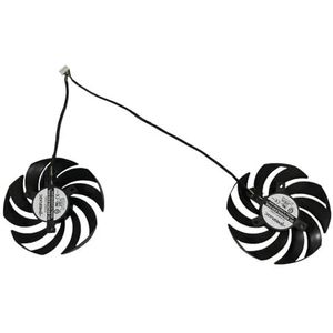 PLD09210S12HH PLD09210B12HH Video VGA-koelventilator voor MSI RTX 3070 3080 3090 Ti voor GAMING X TRIO SUPRIM-X GPU grafische kaartkoeling(S12HH B C Fan)