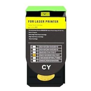 CS310 poederdoos, for LE-MARK CS310/CS410/CS510/CX310/CX410/CX510 printer(CS310 Yellow)