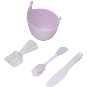 Face Mask Mixing Bowl, Face Mask Bowl Kit Herbruikbaar Zacht voor Make-up