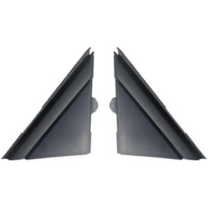 Voor FIAT 500 2012-2019 Molding Deur Spiegel Driehoek Plaat Cover Vlag Voorruit A-stijl Driehoek 1SH17KX7AA 1SH16KX7AA Achteruitkijkspiegel Cover (Color : 1, Maat : 1 pair)