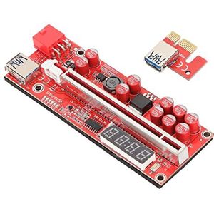 PCIE Riser 1x tot 16x, 10 PCIE Riser Fijn ontworpen condensatoren voor grafische computerkaarten