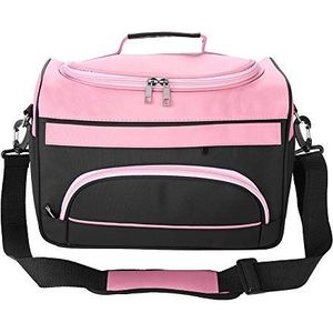 Salon Kappers Case Tas met Schouderriem Professionele Haar Styling Cosmetica Tas met Groot compartiment en Meerdere Pocket voor Kapper Kam Schaar Clip