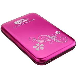 HDD externe harde schijf 2 tb /500 gb /120 gb /80 gb, USB 3.0 draagbare mobiele back-up opslag harde schijf, geschikt voor pc desktop, Ps4, laptop, Xbox, Smart TV (60 GB, roze)
