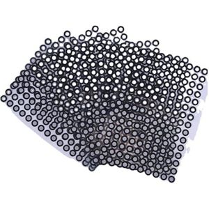 Licht klevende 6 mm 3D-scan reflecterende tracking dot sticker referentiepuntmarkeringen for 3D-scanners voor ondersteunde positionering, kalibratie(Inner 6mm outer 10mm)