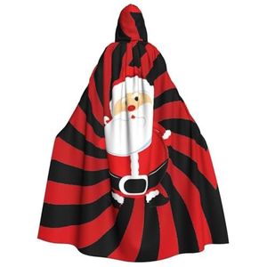 NEZIH Leuke Kerst Man Hooded Mantel Voor Volwassenen, Carnaval Heks Cosplay Gewaad Kostuum, Carnaval Feestbenodigdheden, 190cm