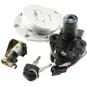 Voor CBR1100XX 1996 1997 1998 Zadelslot Sleutelset Motorfiets Contactslot Brandstof Voor Tankdop Motorfiets Contactslot