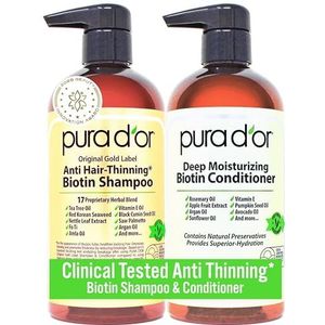 Pura d'Or – Originele Gold Label shampoo en conditioner