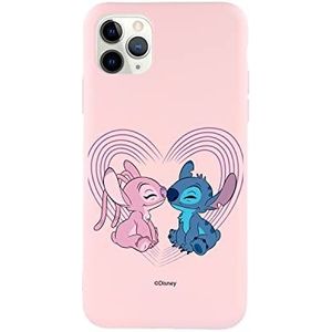 Lilo Inlove Beschermhoes voor iPhone 11 Pro, officiële Lilo & Stitch ultrazacht om je mobiele telefoon te beschermen, vloeibare siliconen hoesje met officiële Disney-licentie