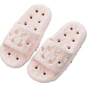Cloudies slippers voor dames, Damesbadslippers - Binnen-/buitenhuishoudschoenen voor dames en heren | House Slides douchesandalen(Pink,41 EU)