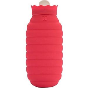 OIFAODAO, Heetwaterflessen Heetwaterzak Met water gevulde siliconen warmwaterkruik Herbruikbare draagbare met warm Heetwaterzak/O,Warmwaterkruik(O)