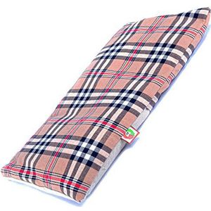 Pittenzak Warmtekussen - Pittenkussen voor Magnetron (35x18 cm) - Lijnzaadkussen - Warmtezak met Wasbare Hoes, 100% Katoen en Lavendelgeur (Oxford)