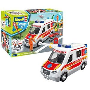 Revell Junior Kit 824 reddingswagen met speelfiguur bouwschroeven voor kinderen vanaf 4, meerkleurig