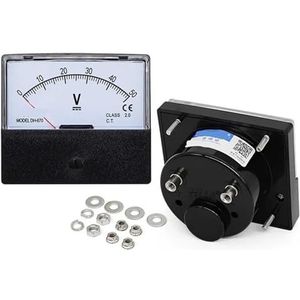 DC voltmeter DH-670 1 V tot 600 V analoge spanningsmeter (1 stuk) (DC VOLTMETER_15V)