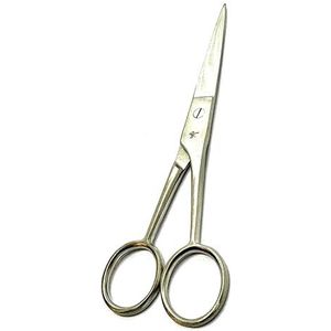 JOYA Professionele kappersschaar, 14 cm, nauwkeurige en gladde snit, gemetalliseerd roestvrij staal, tondeuse voor kappers, kappers en kappersstudenten