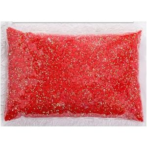 Strass voor kleding, Hars AB Strass Flatback Kristallen for Nail Art en Craft Decoratie Multicolor 2-6mm(LightSiamAB,Ss12 3mm(10000pcs))