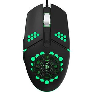 2000DPI Gaming Mouse RGB Gaming Mouse Honeycomb Hollow Voor Desktop Laptop