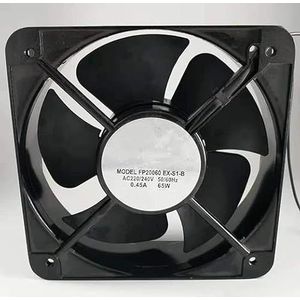 Ailsa Hexi FP-20060EX-S1-B 200mm 2-Wire Fan - AC220/240V, 65W, 2600 RPM for
