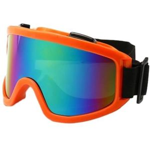 F Fityle Skibril Bril Buitensport Brillen voor Winterzonnebril Snowboardbril voor snowboarden Motorschaatsen Skiën, Oranje Kader