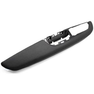 LHD Linker Bestuurdersstoel Binnendeurgreep Armsteun Lederen Buitenframe Ondersteuning Vervanging Voor X5 X6 E70 E71 E72 2007-2013 Kunststof armleuning(Zwart)