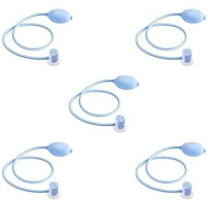 5 Set Opvouwbare Sitz Bad Flusher met Zuignap voor Bidet Toilet Aambei Multi Gat, 1 Stuk Upgraded Flusher