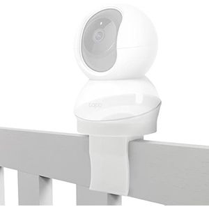 Babyfoonhouder houder bed voor TP-Link Tapo C200 C210 bewakingscamera binnenshuis wit