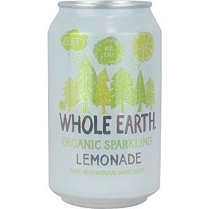 Whole Earth Biologische mousserende limonade 330ml (Pack van 24)