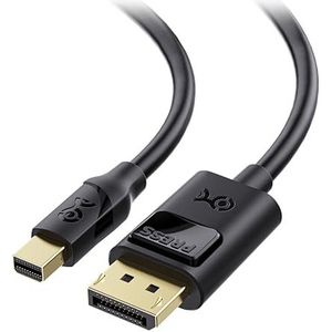 Cable Matters 8K Mini DisplayPort naar DisplayPort Kabel (DisplayPort naar Mini DisplayPort 1.4 Kabel, DP naar Mini DP) mit 8K 60Hz und HDR in zwart 3m - Thunderbolt/Thunderbolt 2-poorts compatibel