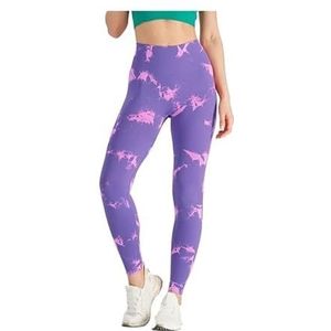 High Waist Yoga Leggings for Women Tummy Control Workout Compression Pants Moisture-Wicking Stretchy Gym Running Activewear Seamless Squat-Proof High-Rise Leggings(07_M 3PCS)