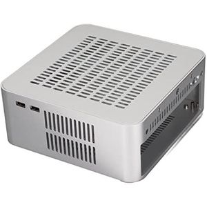 Mini ITX Case, Desktop Computer Case Eenvoudige Bediening Goede Warmteafvoer Exquisite Compact voor Hotel Computers voor Self Service Terminals