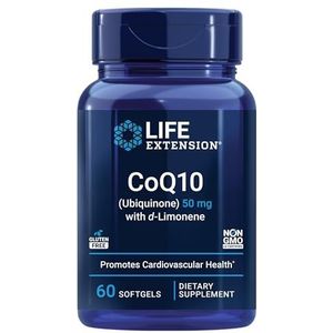 Natures Menu Super Absorbable Ubiquinone CoQ10 met d-limoneen, 50 mg, 60 softgels + Mega EPA/DHA, 120 softgels