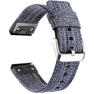 VEVEL Voor Garmin MARQ Serie/Epix Smart Horloge Band 22mm Nylon Quick Easyfit Armband Voor Garmin Instinct/Approach S60 S62 Correa, For Epix, agaat