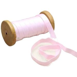 Elastische band 5/10M 12 mm elastische banden voor ondergoed beha schouderriem lente haar rubberen band broek riem stretch nylon singels naaien accessoire elastiek voor naaien (kleur: roze, maat: 5