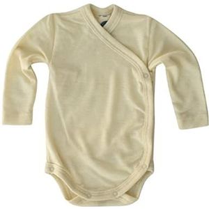 Cosilana baby wikkelbody van 70% wol en 30% zijde kbT (62-68, natuur)