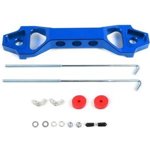 Car Engine Mounts Auto-accu bevestigingsbeugel EK EG aluminiumlegering clip Tiy voor een set van 140 mm/190 mm Motormontage(Long Blue)