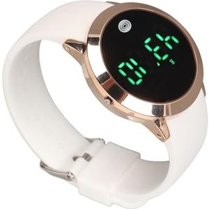 Modieus Waterdicht Digitaal Horloge 12-24 Uur Vibrerende Alarmen Countdown Timer Multifunctioneel Digitaal Horloge voor Dames Dagelijks Gebruik (Klein)