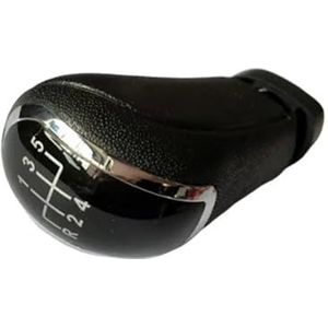 LFDTO 5-versnellingsbak, 6-versnellingsbak, pookknop met leren laars, geschikt for Mercedes-Benz C-klasse W203 S203 Elegance Classic Avantgarde(5speed knob)