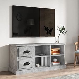 DIGBYS TV-kast Beton Grijs 102x35,5x47,5 cm Engineered Wood