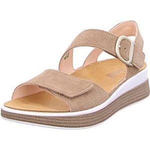 THINK! Dames Meggie_3-000251 duurzaam uitneembaar voetbed Slingback Sandal, 4010 beige, 41 EU, 4010, beige, 41 EU