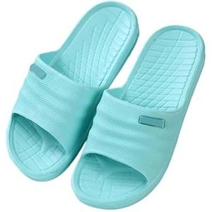 Non-slip Bathroom Slippers,Soft Slippers,Indoor And Outdoor Platform Pool Slippers Shower Slippers (Color : Light Blue, Size : 44-45)