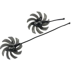 2 stuks grafische kaartventilator, FDC10H12S9-C, TH9215S2H-PAA01, GA91S2U, GPU-koeler, voor Gainward RTX 2060 voor SUPER voor Phoenix GS voor Ghost OC(5.5mm Plug TH9210S)