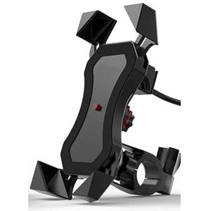Motorfiets Navigatie Beugel Motorfiets Mobiele Telefoon Navigatie Beugel USB Opladen Ondersteuning GPS/SMART PHONE Accessoires Voor CB 500X CB500X 2016-2018 2019 2020 2021 2022 2023 Gps Telefoon Hou