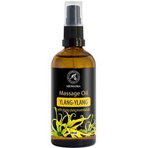 Aromatika - Ylang Ylang - Massageolie - 100ml - Natuurlijke Essentiële Olie